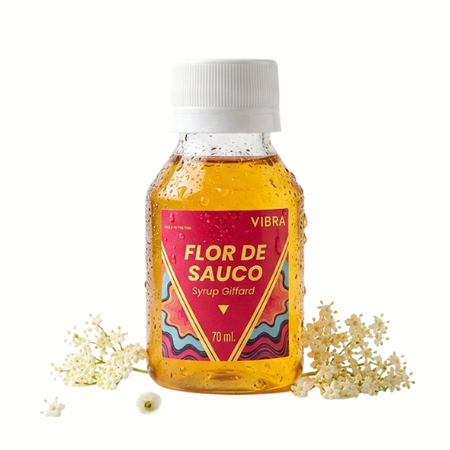 SYRUP FLOR DE SAUCO GIFFARD · 70cc